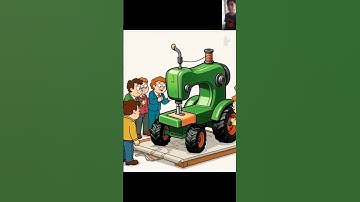 Amazing tractor experiment sussesful for practical work part 2 #aigenerated#aishorts #tractor #aifun