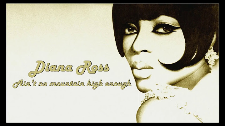 Ain't No Mountain High Enough Instrumental version - Instrumental performance video thumbnail