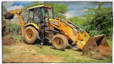 JCB 3dx Backhoe Loading Mud in Mahindra 475 #jcbvideo #jcb #tractor #tractorvideo #jcbtractor