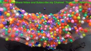 Mixing Random Things into Clear Slime !! Slime Smoothie | Most Satisfying Slime Videos