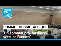 Sommet Russie-Afrique : "c