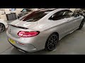 2019 Mercedes-Benz C Class C300 AMG LINE PREMIUM G-TRONIC+ Auto 2Dr Coupe Silver Huge Spec