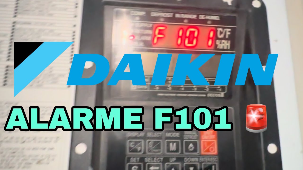 Alarme F101 em um atendimento em tempo real