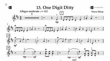 Developing Virtuosity - Violin Book 1: 13. One Digit Ditty