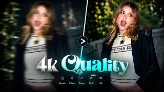 How to Edit HDR CC in Capcut | 4k Quality Capcut Tutorial  🔥