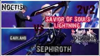 Dissidia NT Team Lightning VS Team Sephiroth 2v2