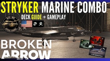 US Marines + Stryker Cavalry Power | Deck Guide + Gameplay | Broken Arrow