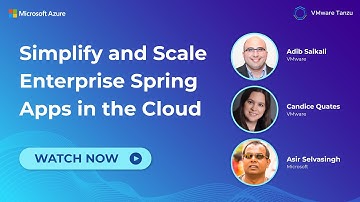 Simplify and scale Enterprise Spring Apps in the cloud #springboot #cloud #kubernetes #azure