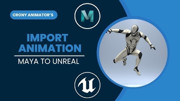 Import Character Animation in Unreal Engine - Maya to Unreal | UE5 Tutorial | Crony Animator