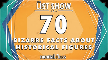 70 Bizarre Facts about Historical Figures - mental_floss List Show Ep. 439 | Mental Floss