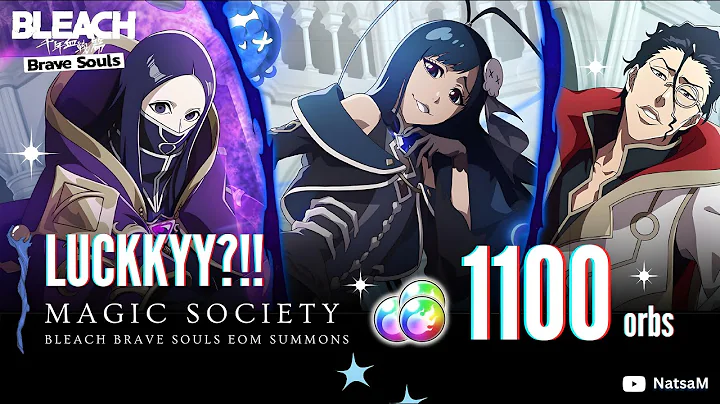 MY LUCKIEST 5 Steps Ever!? 🔥 Bleach Brave Souls: Magic Society Summons! | 100M Downloads Special