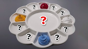 Making 9 Colors With Only 4 Primary Metallic Colors | Color Denta 🎨