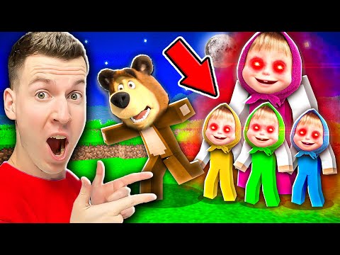 😈 ЗЛАЯ Маша Создала *НЕПОСЛУШНЫХ* Клонов в МАЙНКРАФТ !