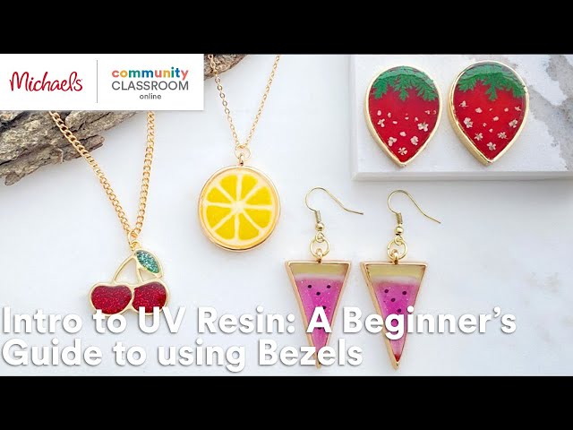 How to use UV Resin for Jewelry making. Beginner Tutorial. New Premium UV  Resin 