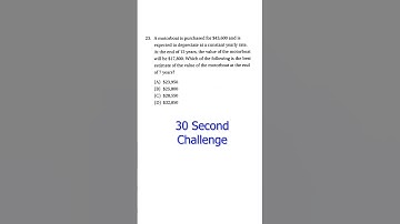 SAT Prep Advanced Math 5-1Linear & Exponential Functions Q23 #satexam #maths #satmath #problemanaly