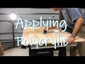 Applying Polycrylic