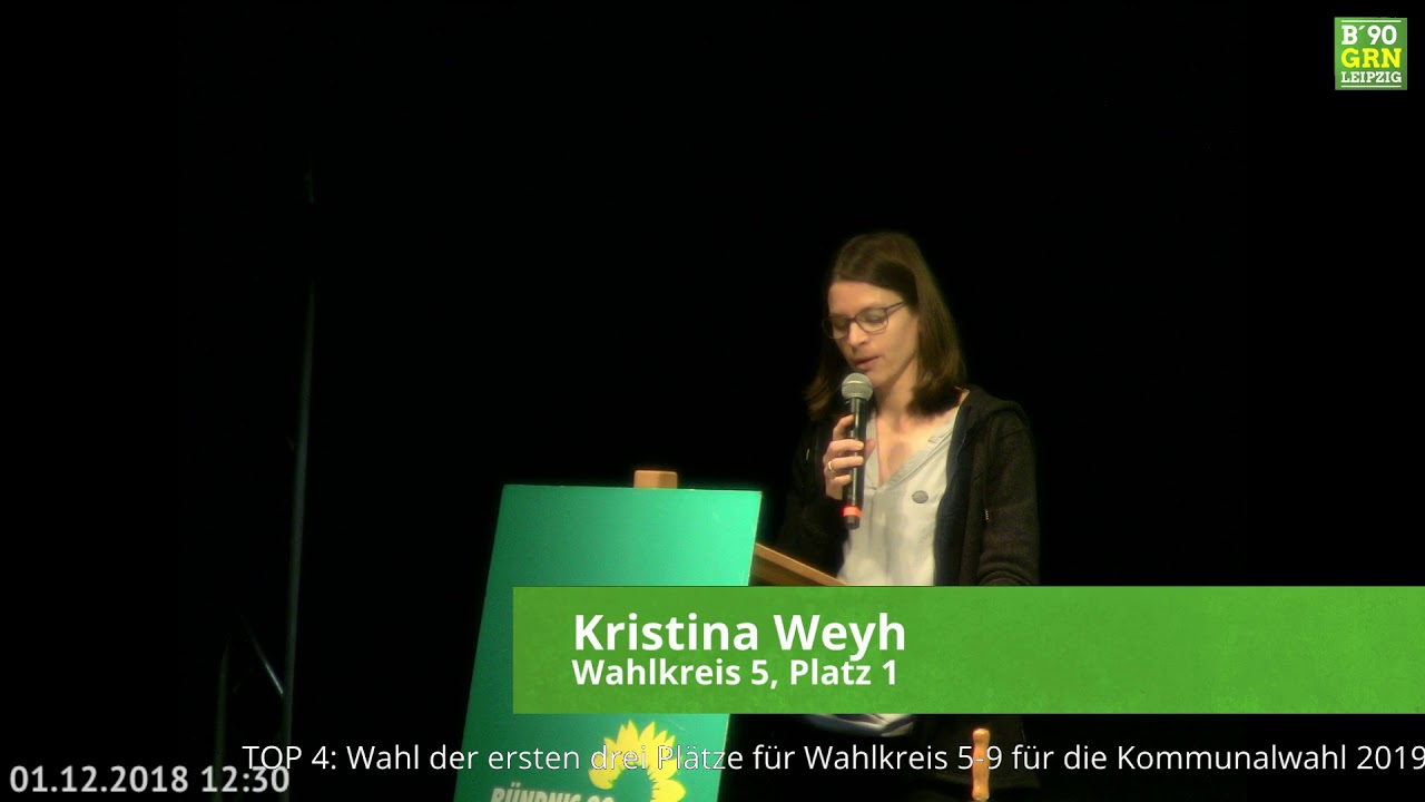 181201mv Kristina Weyh Bewirbt Sich Auf Platz 1 Im Wahlkreis 5 Youtube