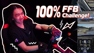 Mustang GT3 100% FFB Challenge! | SIMAGIC