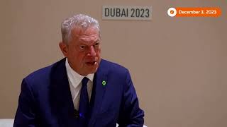 Al Gore slams UAE for hosting COP28 when it's emissions have soared
