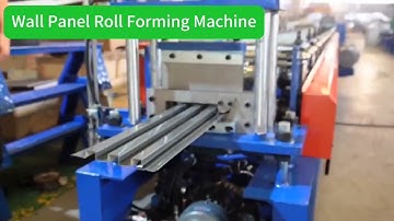 Wall Panel Roll Forming Machine