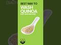 Best Way to Wash Quinoa (Salt Bath Method)
