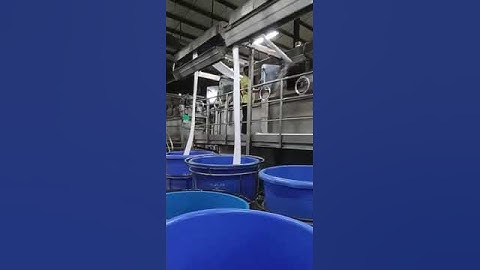 Fabric unloading from dyeing m/c.