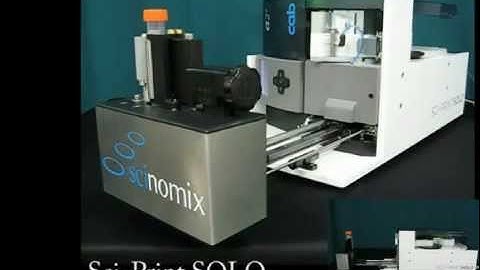 SOLO Tube/Vial Labeling System -- Nova Biostorage+