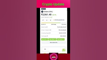 solana crypto holders good news today ☺️ #shorts #bitcoin #solana