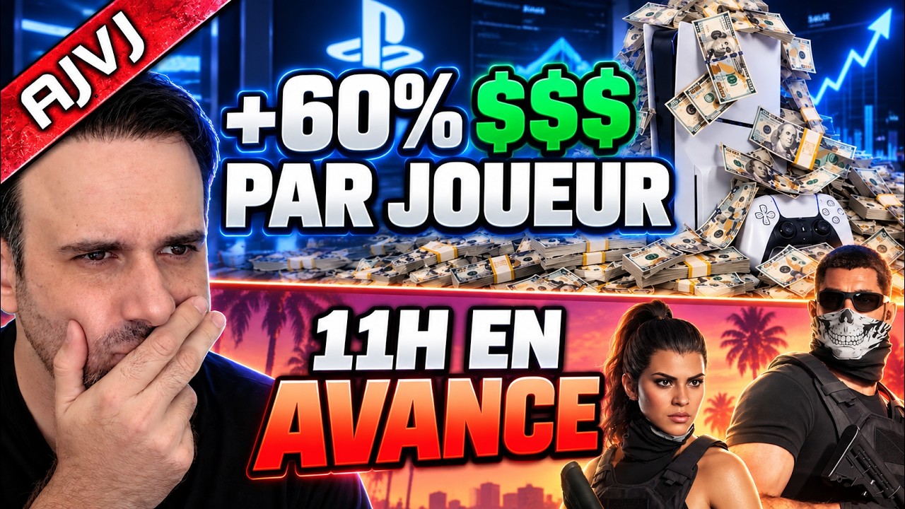 PlayStation gagne BEAUCOUP plus d’argent 😯 GTA 6 jouable EN AVANCE ?! Dawnwalker 2, Zelda Remake,…