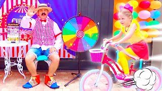 Nastya e papai jogam roleta e ganhe brinquedos | Compilação de vídeos para crianças