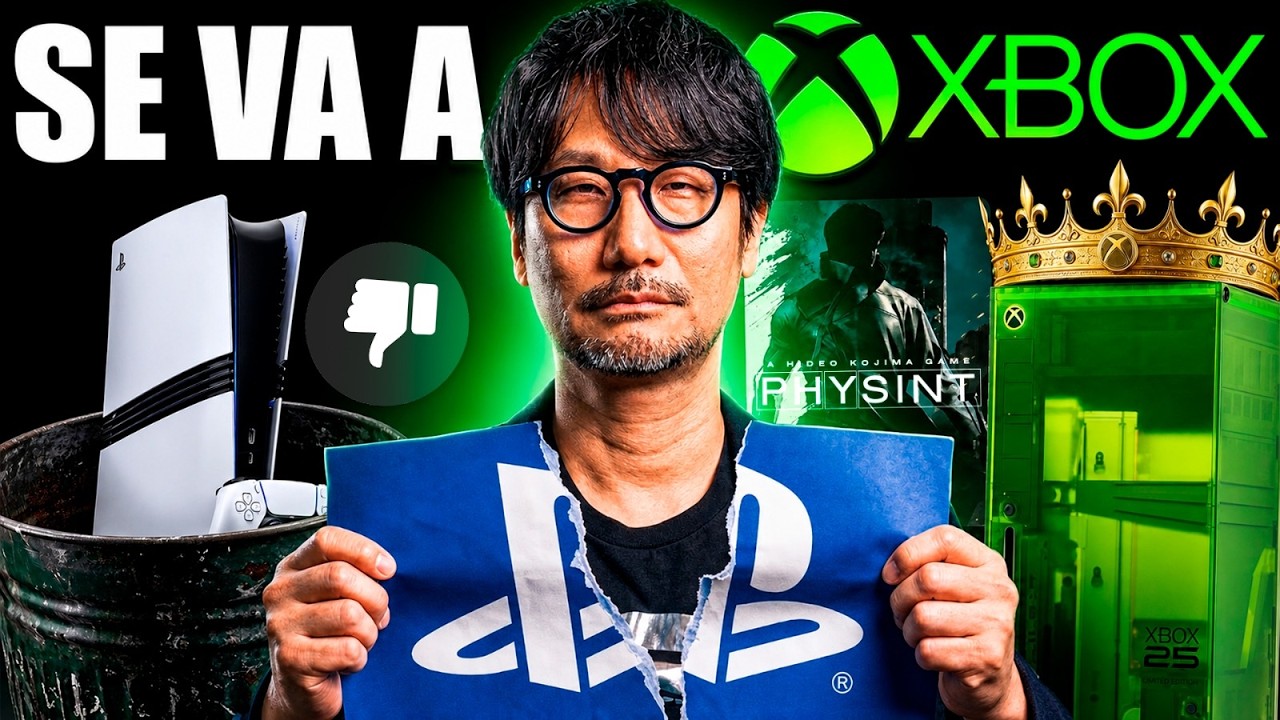 XBOX RESCATA el JUEGO de KOJIMA tras el DESASTRE de PLAYSTATION
