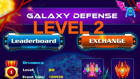 Galaxy Defence Event 2022 Galaxy Attack Alien Shooter Level 2 | Frogman Boss | Zambario Gamers