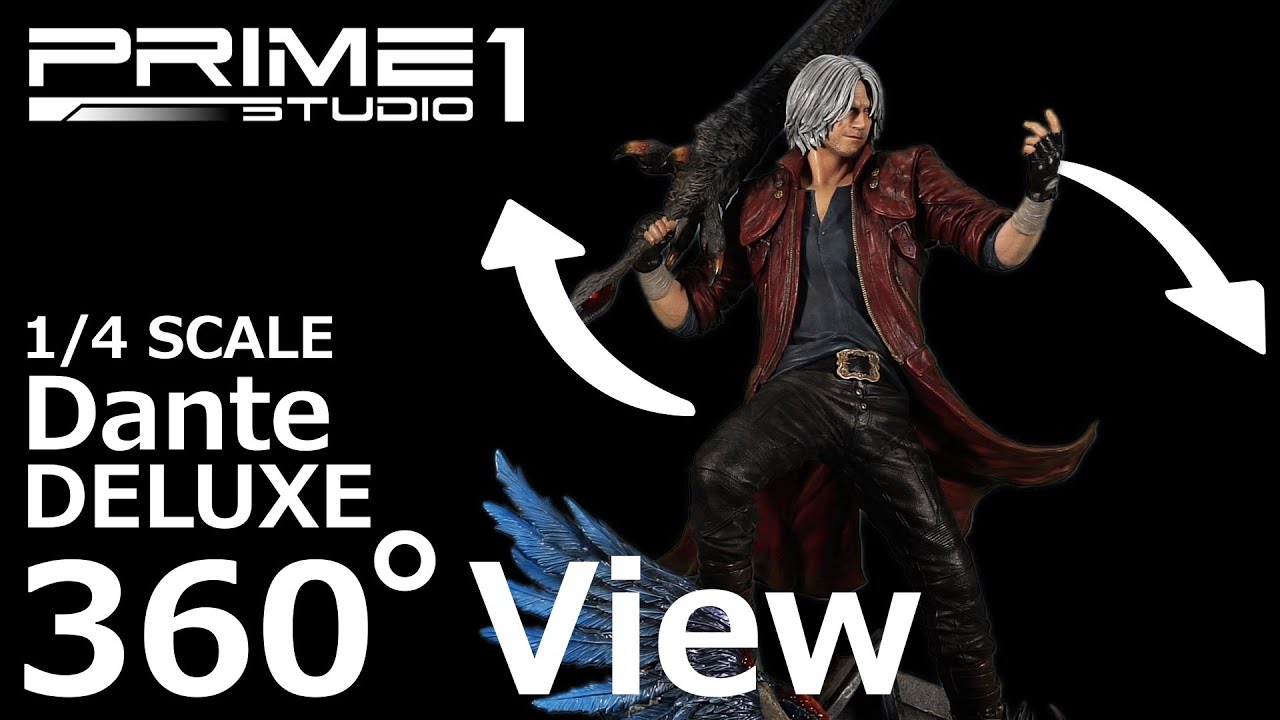 Devil May Cry 5 Statue 1/2 Dante Black Label 109 cm - +queespadas