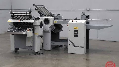 Baum B20 Pile Feed Paper Folder