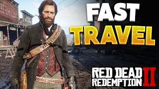 RDR2 How To Fast Travel, Upgrade Camp & Get Rid of Bounty! Red Dead Redemption 2 Tips