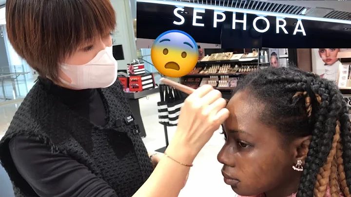 I WENT TO ANOTHER SEPHORA BEST REVIEWED MAKEUP ARTIST IN CHINA|BLACK GIRLS GETS MAKEUP DONE IN CHINA - DayDayNews