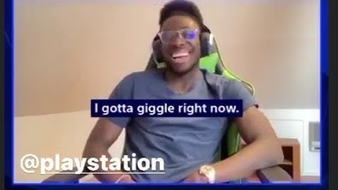 Alphonso Davies plays PS5 with Hudson Odi🤣😀