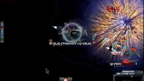 DarkOrbit-PureGewalt vs GameTest [Support] (Best One vs One)