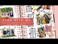 PLAN WITH ME | BUSY BEE UNBOXING & PICNIC PHOTO JOURNAL SPREAD | THE HAPPY PLANNER