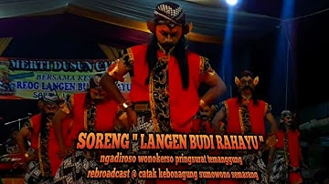 SORENG LANGEN BUDI RAHAYU ngadiroso wonokerso pringsurat temanggung live catak kebonagung sumowono