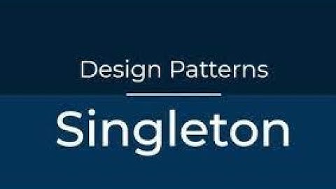 Design Pattern | SingleTon | Programming | C# | CSharp | Senior Programming | .Net