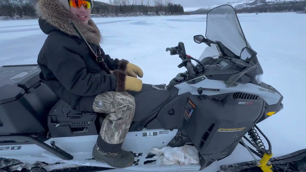 A winter fishing adventure in Kangiqsualujjuaq Nunavik