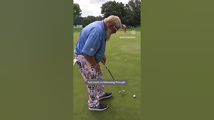 #johndaly 25 minute warmup at @PGATOUR event