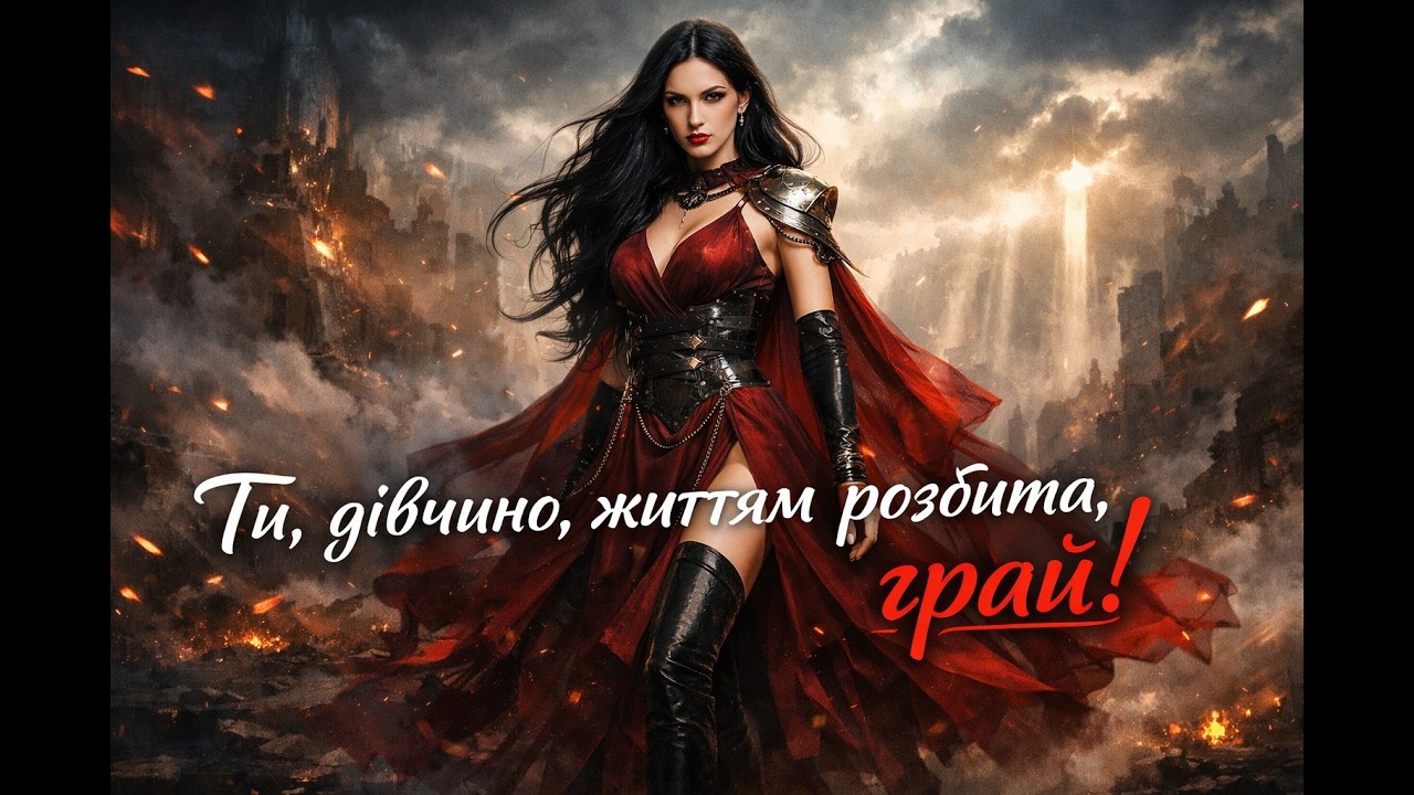 Леся Українка — “Ти, дівчино, життям розбита, грай!” | ROCK VERSION