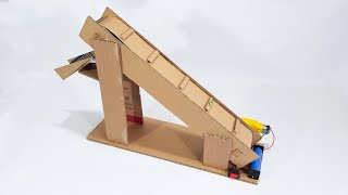 How To Make Conveyor Belt At Home With Cardboard | Very easy