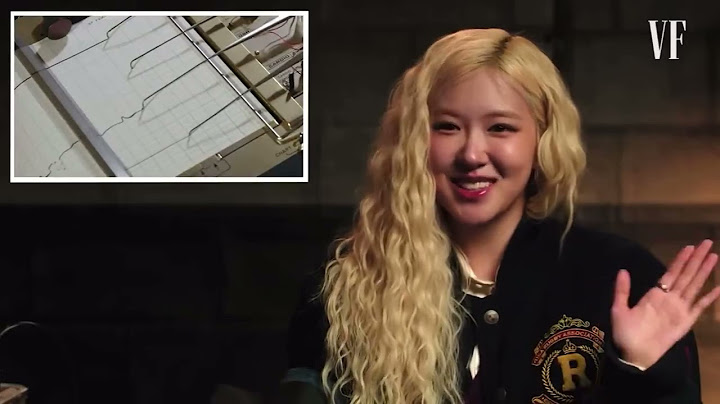 Rosé Takes a Lie Detector Test & asked about dating Jaden smith