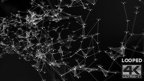 Plexus Tunnel Loop With Numbers Ver.3 - VideoHive