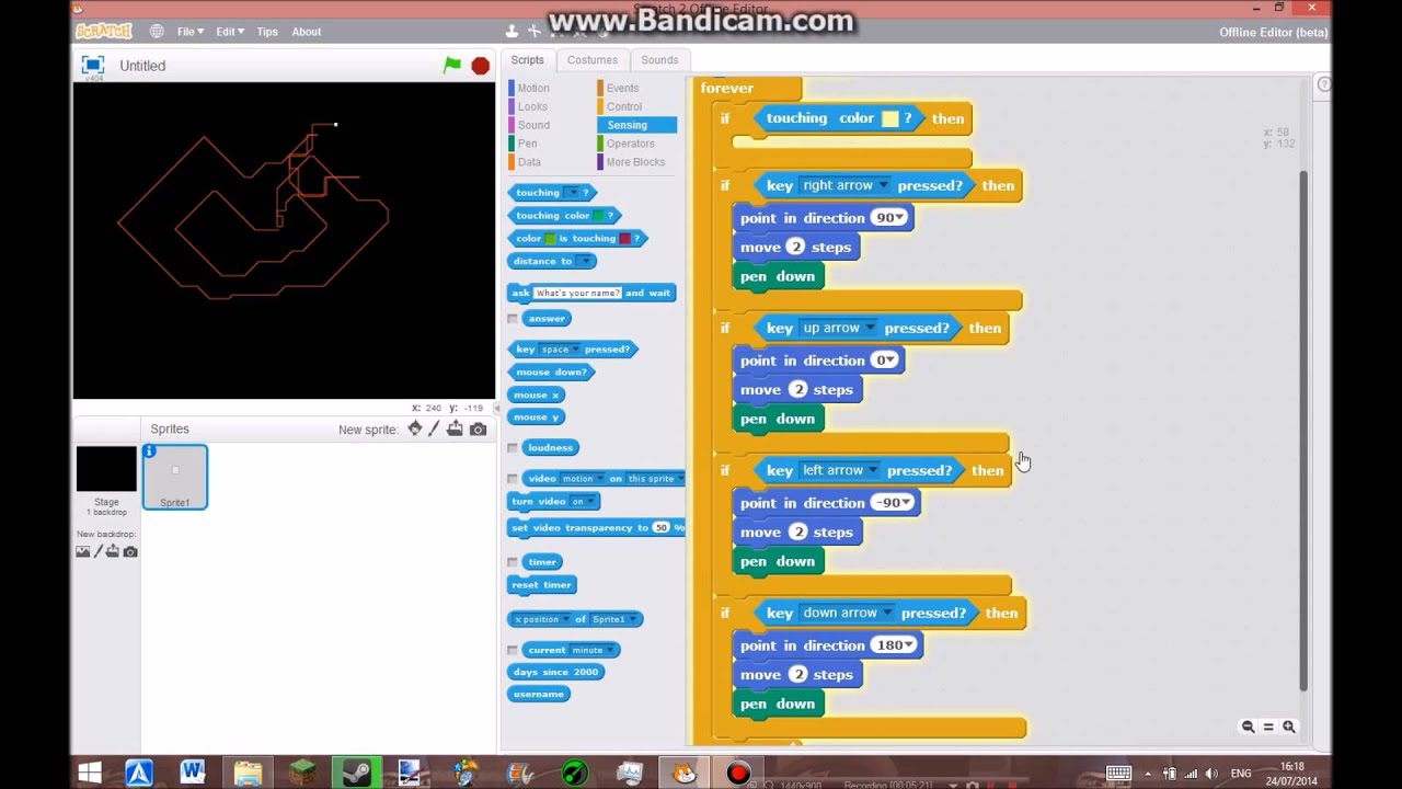 Scratch 2.0 Tutorial: How to make a Paint program! - YouTube