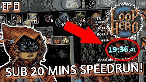 CRUSHING Chapter 4 with the Rogue! Getting Sub 20 minutes Speedrun! | Loop Hero Part 8