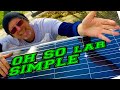HOW TO FIT SOLAR  PANELS TO A CAMPER VAN ROOF  simple and safe #vanlife